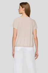 SCOOP NECK SHORT SLEEVE T-SHIRT