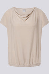 SCOOP NECK SHORT SLEEVE T-SHIRT