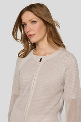 3/4 SLEEVE DRAWSTRING WAIST JACKET
