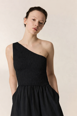 RAHUL PLAIN BLACK DRESS