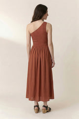 RAHUL PLAIN TERRA DRESS