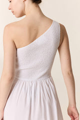 RAHUL PLAIN WHITE DRESS