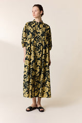 ROCA ROSE YELLOW FLORAL MAXI DRESS