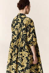 ROCA ROSE YELLOW FLORAL MAXI DRESS