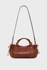 12H TAN MINI LEATHER HANDBAG