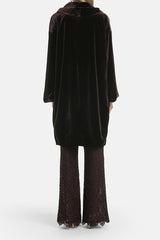 SADALI BROWN ELEGANT CAPE
