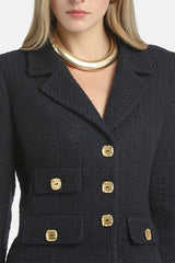 SAPONETTA BOUCLÉ WOOL JACKET