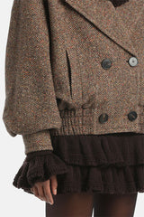SCOMPIGLIO TWEED JACKET