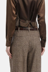 SOFFIATO HOUNDSTOOTH VEST