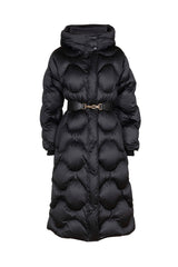 SOIANO BLACK LONG DOWN COAT