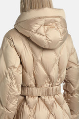 SOIANO GOLD LONG DOWN COAT