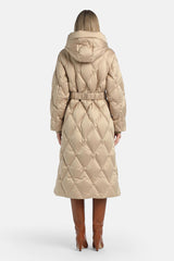 SOIANO GOLD LONG DOWN COAT