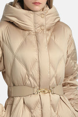 SOIANO GOLD LONG DOWN COAT