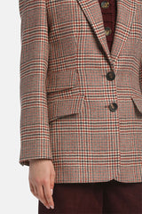 SPECCHIERA HOUNDSTOOTH BLAZER