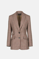 SPECCHIERA HOUNDSTOOTH BLAZER