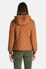 STRUMENTO BROWN 2 IN 1 WOOL BLEND PARKA