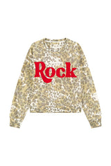 SORTIE ROCK FADED ANIMAL PRINT SWEATSHIRT