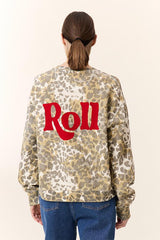 SORTIE ROCK FADED ANIMAL PRINT SWEATSHIRT