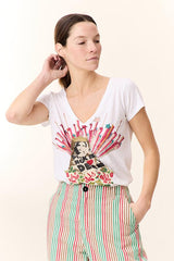 TONTON MADONE WHITE T-SHIRT