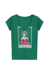 TONTON YOGA EMERALD T-SHIRT