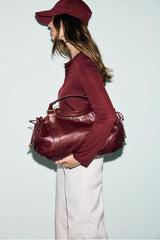 BECCA REDWINE LAYERED TSHIRT