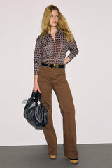 BABS COTTON MODAL PRINTED SHIRT