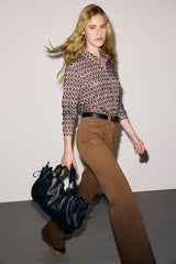 BABS COTTON MODAL PRINTED SHIRT