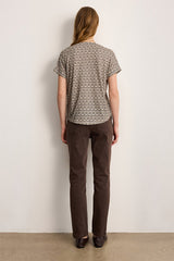 TIALY PRINTED COTTON TSHIRT