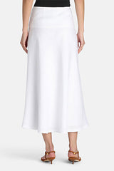 TALENTI WHITE SAILOR MAXI SKIRT