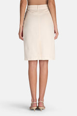 TARGHETTA SAILOR DENIM SKIRT