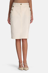 TARGHETTA SAILOR DENIM SKIRT