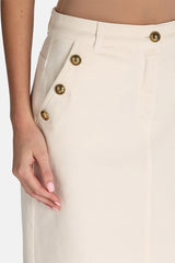 TARGHETTA SAILOR DENIM SKIRT