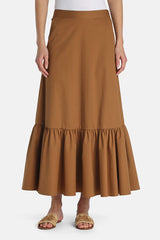 TIMPANO FLOUNCED MAXI SKIRT