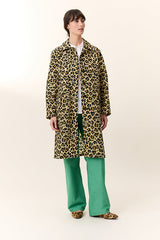 AVIONA LEOPARD TRENCHCOAT