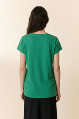 TONTON AMBER GREEN T-SHIRT
