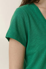 TONTON AMBER GREEN T-SHIRT