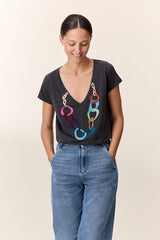 TONTON SEVEN CARBONE TSHIRT