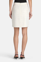 TUTORE BOUCLE LUREX DETAILS MINISKIRT