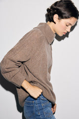 ROBI TURTLENECK WOOL CASHMERE SWEATER