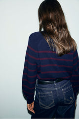 RENY STRIPED WOOL SWEATER