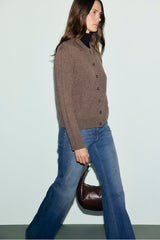 RAYNE COLLAR WOOL CARDIGAN
