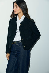 JUDYE LUREX BRAIDS TWEED JACKET