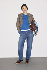 JULIANE CHECKED VIRGIN WOOL JACKET