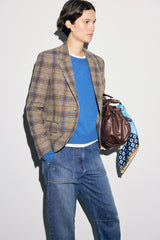 JULIANE CHECKED VIRGIN WOOL JACKET