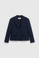 JULIET HERRINGBONE VIRGIN WOOL JACKET