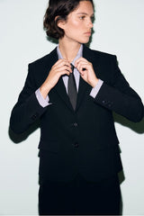 JUSTA BLACK SUIT JACKET