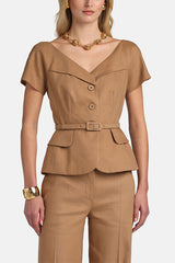 VAROMA COLONIAL UNSTRUCTURED BLAZER