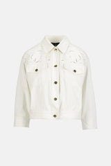 VASSANO EMBROIDERED DENIM JACKET