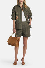VERNET EMBROIDERED SAFARI JACKET