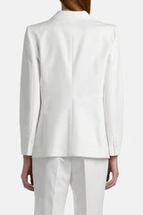 VIGO WHITE DOUBLE-BREASTED BLAZER